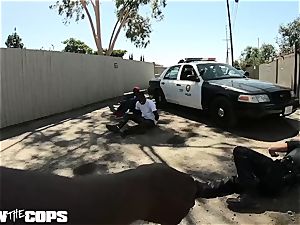 boink the Cops - white dame cop torn up by three BBCs