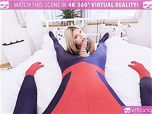 VR PORN-Spider-Man: xxx Parody with fantastic teenage Gina